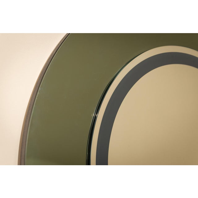 Mirror by Marcello and Marco De Carli for Cristal Art, Italy 1970s For Sale - Image 6 of 10