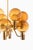 Scandinavian Modern Ceiling Lamp in Brass and Glass by Hans-Agne Jakobsson, 1960s For Sale - Image 4 of 12