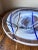 Glass Kosta Boda Made in Sweden Design by Anna Ehrner Contrast White, Blue and Black Colors Centerpiece Bowl Platter, Dish 15" For Sale - Image 7 of 10