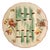 19th Century Antique French Longchamp Majolica Asparagus Plate, Circa 1890 For Sale