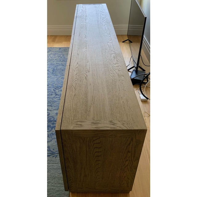 Restoration Hardware Herringbone 4-Door Media Console ...
