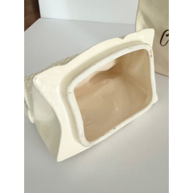 Ceramic Bag Cookie Jar Japan For Sale - Image 11 of 12