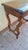 Spanish Lyre Console Table in Walnut For Sale - Image 3 of 7