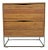 Salvaged Teak Modern Bedside Table / Nightstand For Sale