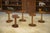 Wood Vintage Brutalist Wooden Side Tables, 1960s, Set of 5 For Sale - Image 7 of 9