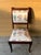 Early 20th Century Antique Accent Chair With Faberge Upholstery For Sale - Image 5 of 11
