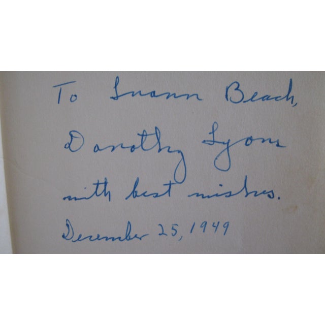 1949 Signed First Edition, Harlequin Hullabaloo by Dorthy Lyons, Illustrated by Wesley Dennis, Published by Harcourt Brace and Co. For Sale - Image 4 of 12