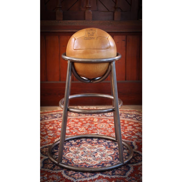 Barball Stool in Leather by Timothy Oulton, 2010s For Sale - Image 14 of 18