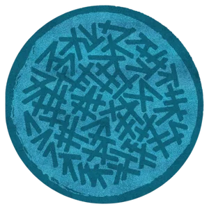 Circular Rug IV by Raul