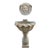 Italian Style Hand-Carved Gorgon Head Wall Fountain Made by Contemporary Sculptor Andrea Distefano For Sale