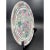 Vintage Large Pink Floral Decorative Plate For Sale - Image 9 of 18