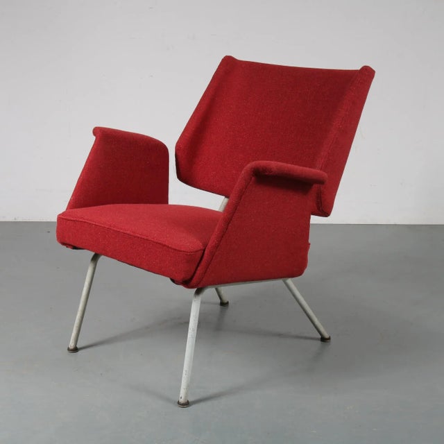 Metal German Lounge Chair by Herbert Hirche for Walter Knoll, 1950s For Sale - Image 7 of 13