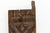 African Patinated Antique Carved Geometric Door For Sale - Image 3 of 9