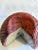 Red Signed Chris Colby Carved Wood Apple Sculpture, Maine Folk Art For Sale - Image 8 of 10