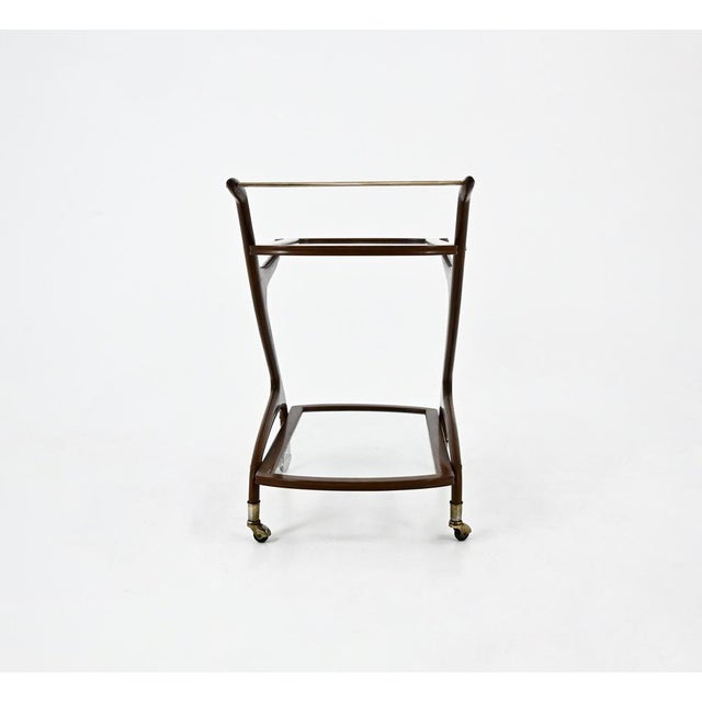 Vintage Italian Serving Trolley, 1960s For Sale - Image 6 of 13