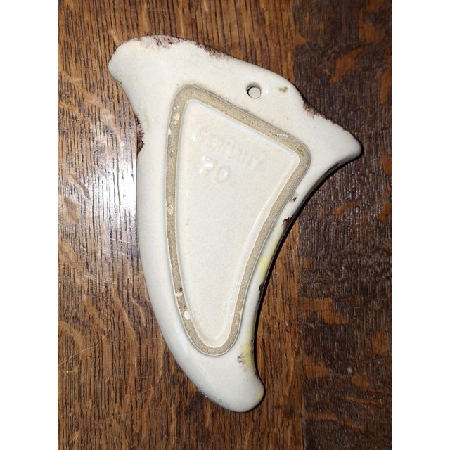 Mid-Century Ceramic Wall Vase from Jasba, 1960s, in Very Good conditions. Designed 1960 to 1969 This piece has an...