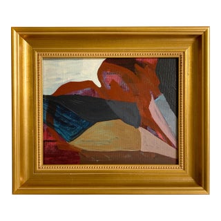 "Love Land" 2026 Painting by Jessalin Beutler With Vintage Frame For Sale