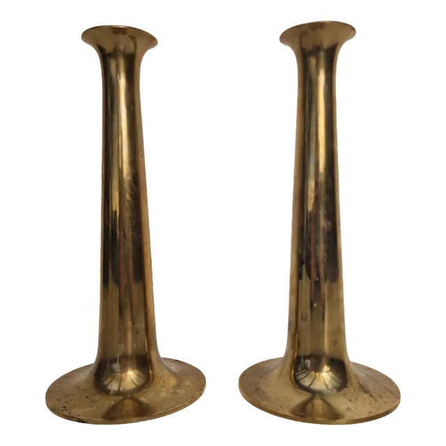 Candleholder by Hans Bolling for Torben Ørskov, 1960, Set of 2 For Sale