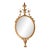 Antique French Louis XVI Style Giltwood Oval Mirror — Urn Crest, Swag Garland, Gold Leaf Gesso Frame, c.1900 For Sale
