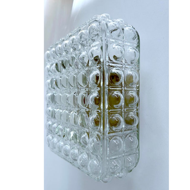 Large Vintage Bubble Glass Wall Light from Erco, 1970s For Sale - Image 13 of 14