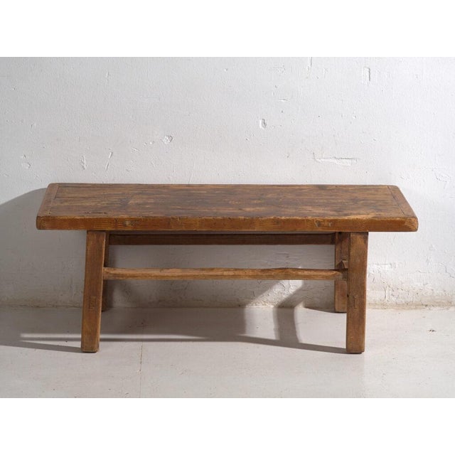 Chinese Low Table in Pine For Sale - Image 5 of 10