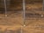 Pair of Trouvailles Metal and Brass Side Tables with Swan Necks and Doors For Sale In Atlanta - Image 6 of 11