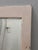 Farmhouse Antique Raised-Panel Farmhouse Mirror — Chippy Greige Paint, Beveled Glass, Heavy Solid Wood For Sale - Image 3 of 6