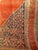 Antique Persian Malayer Rug, Hand-Knotted Wool, Geometric Pattern, 8x12, Terracotta & Navy For Sale - Image 14 of 16