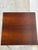 Minimalist Rosewood Square Side Table With Tapered Legs Vintage Mid-Century Modern 1960s For Sale In Los Angeles - Image 6 of 10