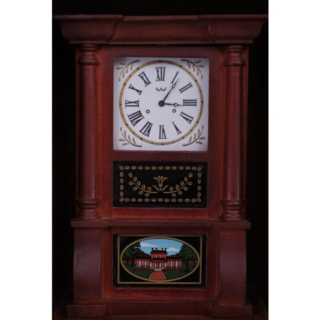 Small Franklin Mint Clocks with Wall Unit, 1980s, Set of 13 For Sale - Image 14 of 16