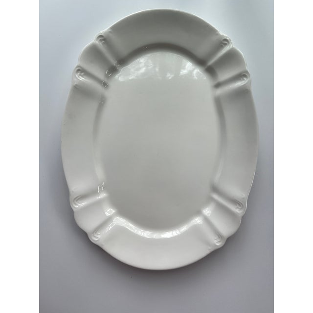 1960s Antique Maddocks Lamberton Works Large Porcelain Platter Trenton Pottery Serving Platter For Sale - Image 5 of 6