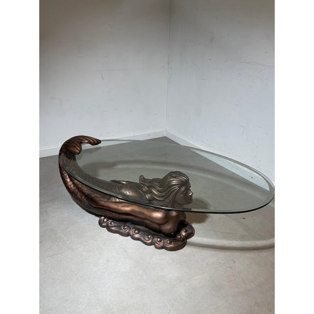 Sculptural Mermaid Coffee Table For Sale - Image 4 of 5