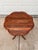 Antique Mahogany Piecrust Side End Table- Newly Restored For Sale - Image 6 of 12