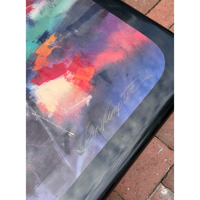 1990s Unique Postmodern Coffee Table by Ron Kemper, Signed, Late 20th Century For Sale - Image 5 of 12