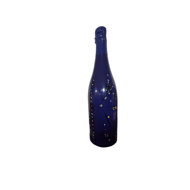 Abstract Vintage 1983 Taittinger Collect Featuring the Design of Portugese Artist Maria Helena Viera Da Silva For Sale - Image 3 of 7