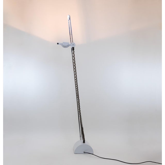 Metal Nelson Floor Lamp by Claudio Dini & Ignazia Favata for Francesconi, 1970s For Sale - Image 7 of 7