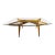 1960s Italian Modern Dining Table Designed by Mario Gottardi for Roncoroni Cantu For Sale
