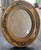 Vintage Oval Carved Wood Picture Frame Floral Design Tabletop Easel Back 1920 - 1930s Beautiful vintage oval picture frame...