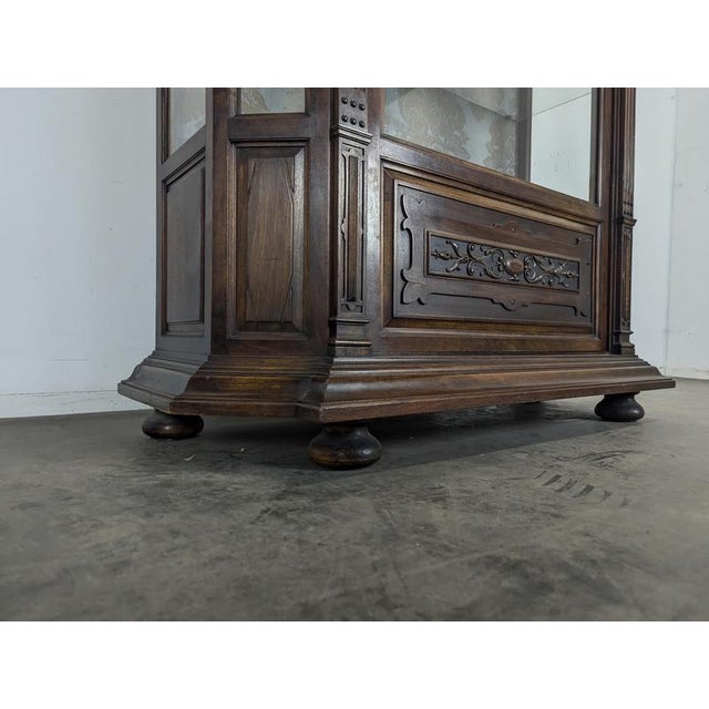 Renaissance-Style Display Cabinet from Maison Soubrier For Sale - Image 5 of 6