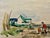 Original watercolor on paper by Henry Emil Salloch, also known as Heinz Emil Salloch, the German-born American artist and...