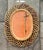 Vintage Italian Loop Rattan Mirror After Albini For Sale - Image 4 of 6