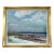 1978 Modernist 'Drift at Low Tide' Expressive Original Coastal Landscape Oil Painting, Framed For Sale