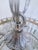 Silver Vintage Silver Rim Tiered Crystal Chandelier For Sale - Image 8 of 10