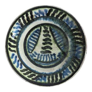 Henry Varnum Poor Glazed Ceramic Plate For Sale