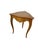 Vintage Ethan Allen French Country End Side Triangle Corner Table Distressed Finish 246 For Sale - Image 9 of 11