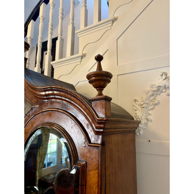 Antique Burr Walnut and Featherbanded Bookcase, 1710 For Sale - Image 13 of 18