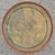 Moroccan Vintage Moroccan Hand-Carved Wooden Musharabia Coffee Table With Engraved Brass/Copper Tray Top For Sale - Image 3 of 8