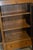 Vintage Wood & Brick Red Punched Tin Pie Safe Cabinet W/ Shelves & Lower Drawer For Sale - Image 11 of 18