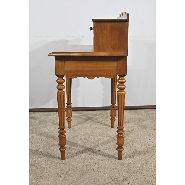 Small Louis Philippe Style Secretary, Late 19th Century For Sale - Image 14 of 18