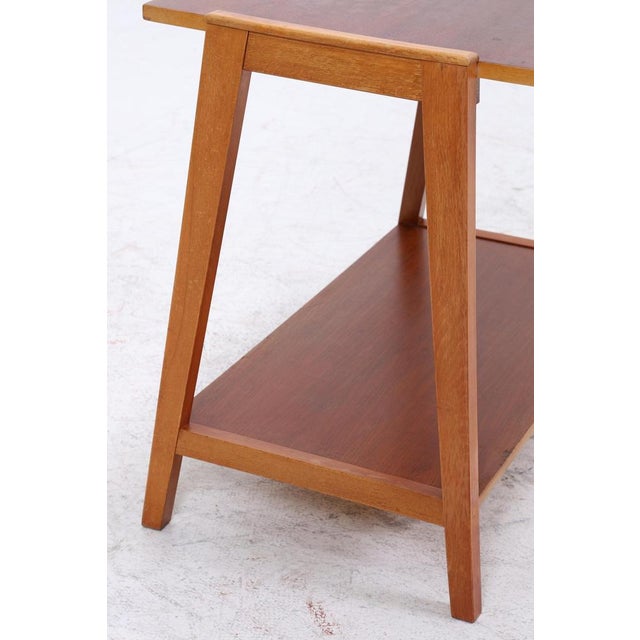 Vintage Teak Side Table, 1960s For Sale - Image 10 of 13